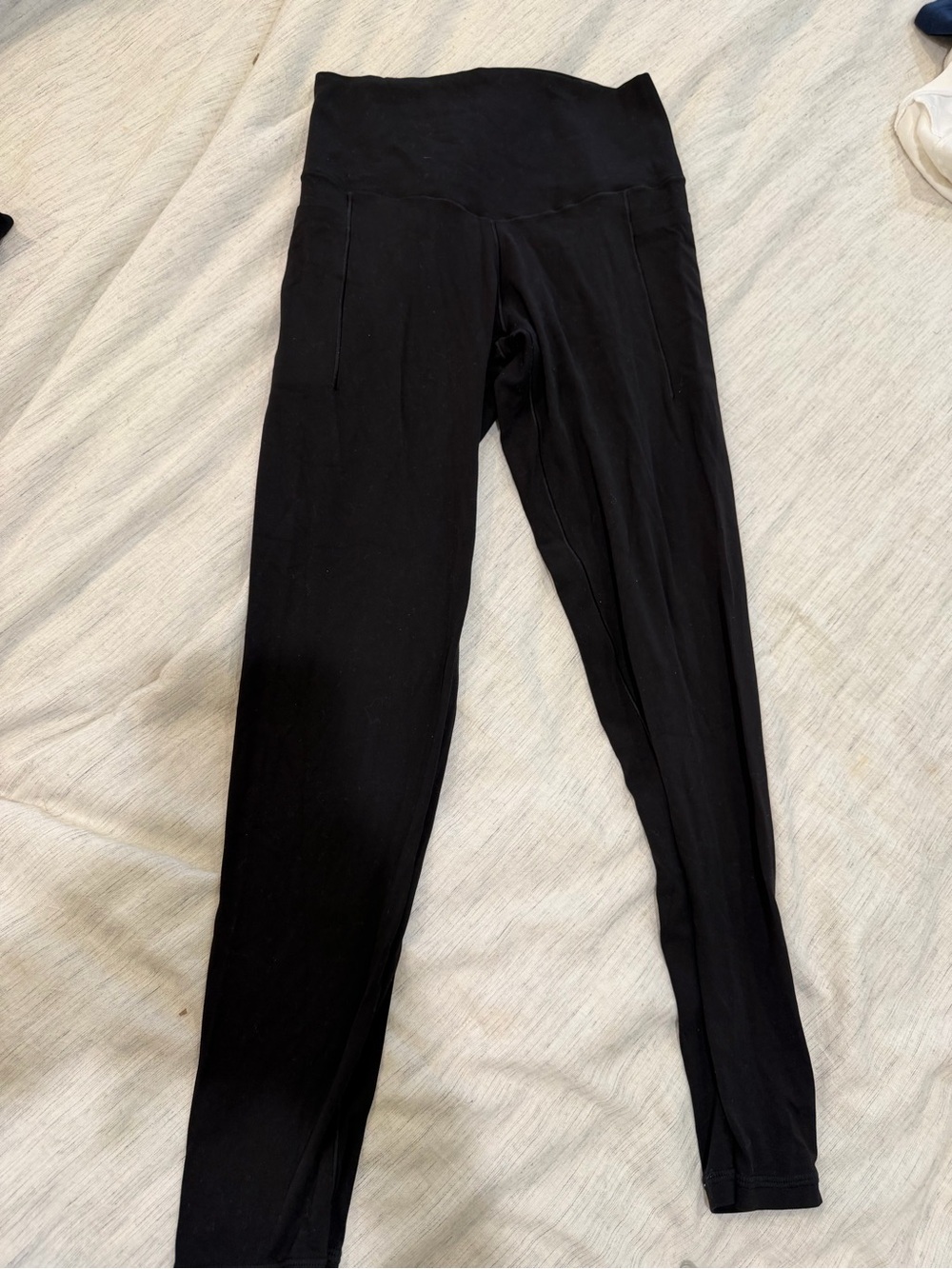 aerie Offline High-Waist Black Leggings